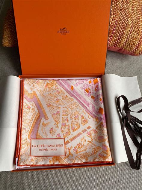 hermes cite cavaliere|Hermes Scarf Review: La Cite Cavaliere (90CM) .